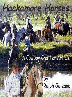 cover image of Hackamore Horses a Cowboy Chatter Article